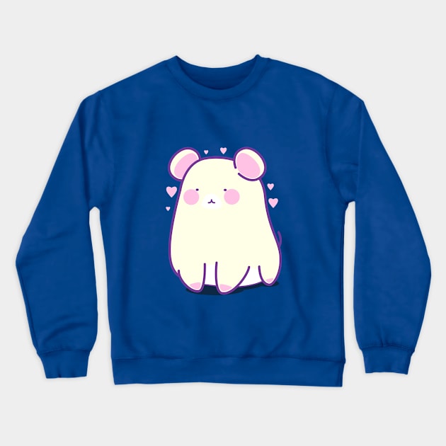 Cute Mouse Design Crewneck Sweatshirt by BrightLightArts